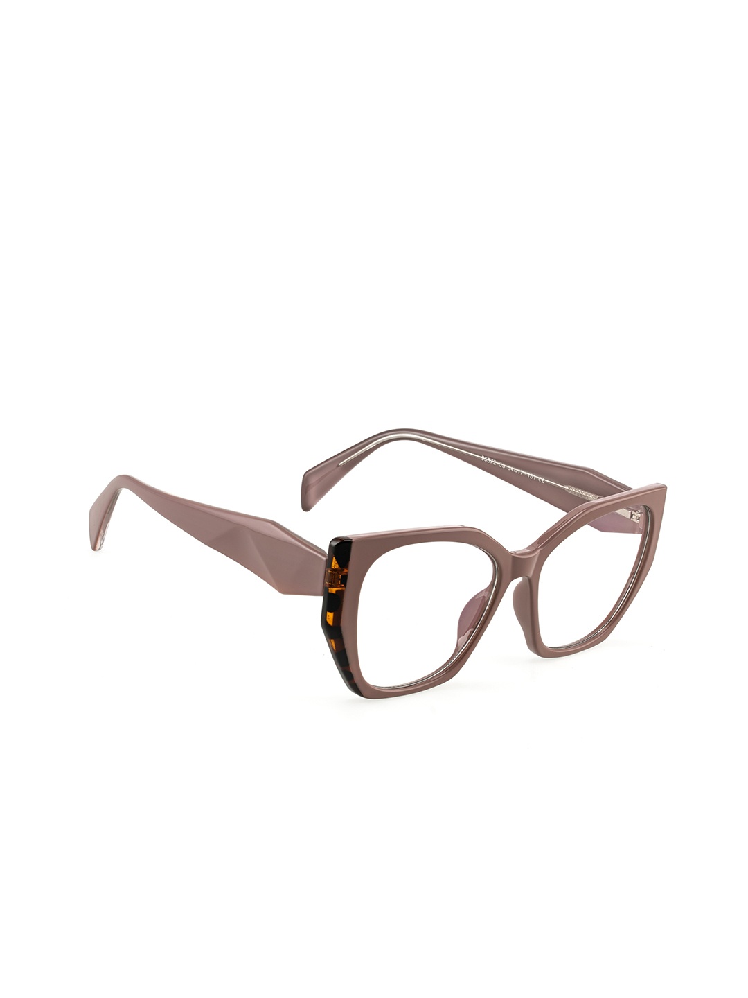

PERKEY Unisex Full Rim Cateye Frames OPTL0012-C2, Brown