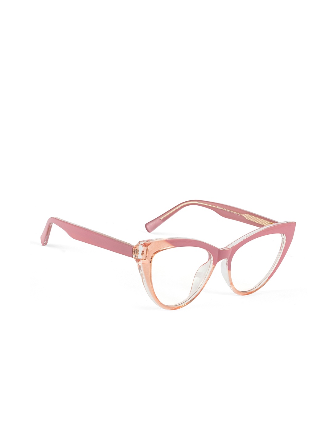 

PERKEY Full Rim Cat Eye-Oversized Blue Light Blocking Frames Women - OPTL0010-C3, Pink