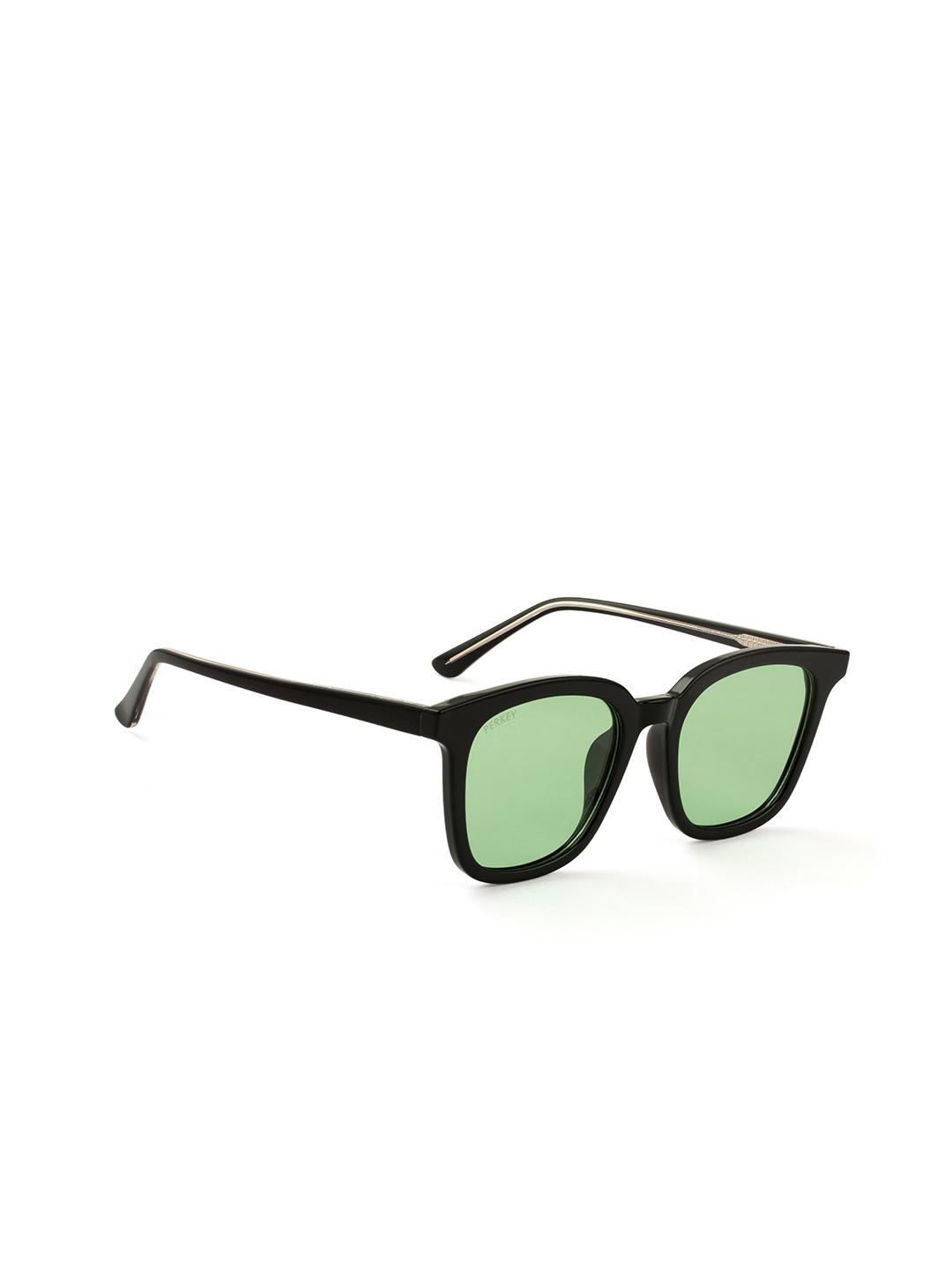 

PERKEY Unisex Square Sunglasses With UV Protected Polarised Lens PRKY009-C2, Green