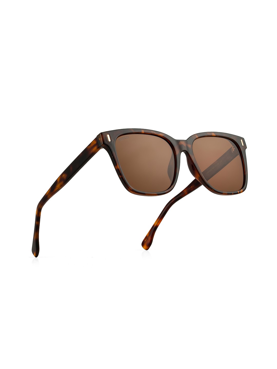 

PERKEY Square Brown UV Protected Polarized Stylish Goggles Men Women - PRKY0010-C3