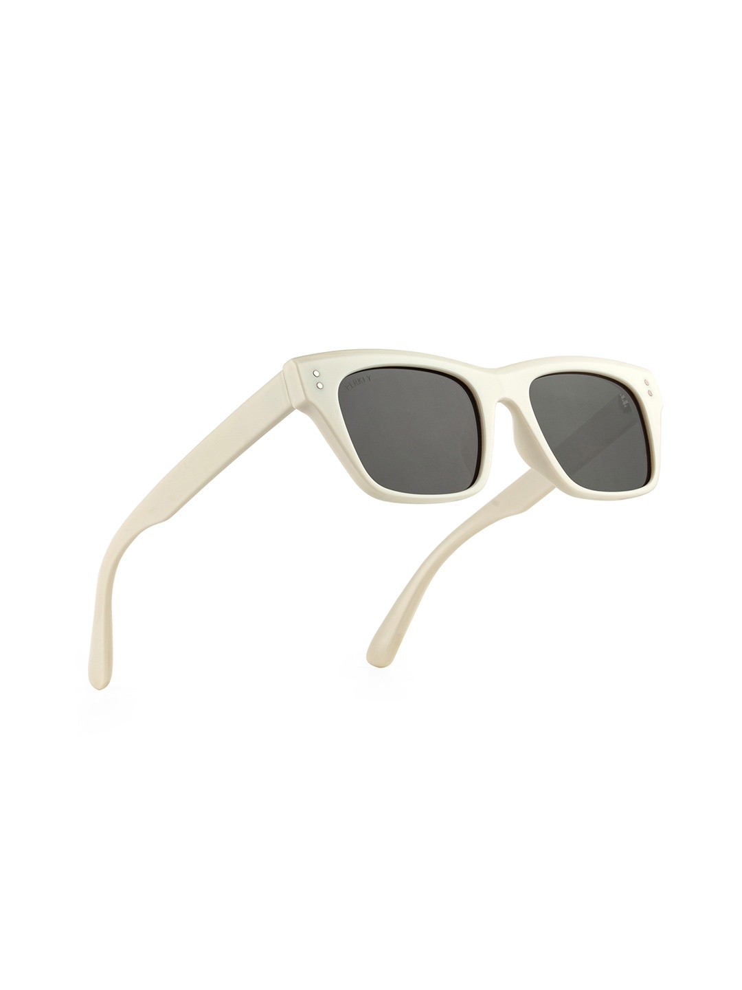 

PERKEY Unisex Square-Oversized Black UV Protected Polarized Cooling Sunglasses PRKY002-C5