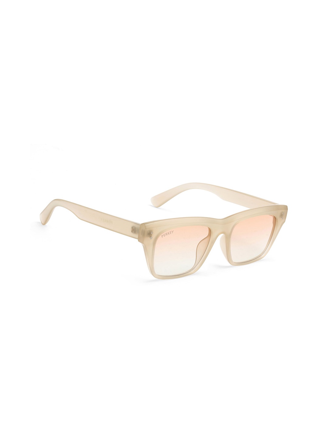 

PERKEY Unisex Wayfarer Sunglasses with Polarised Lens PRKY002-C4, Orange
