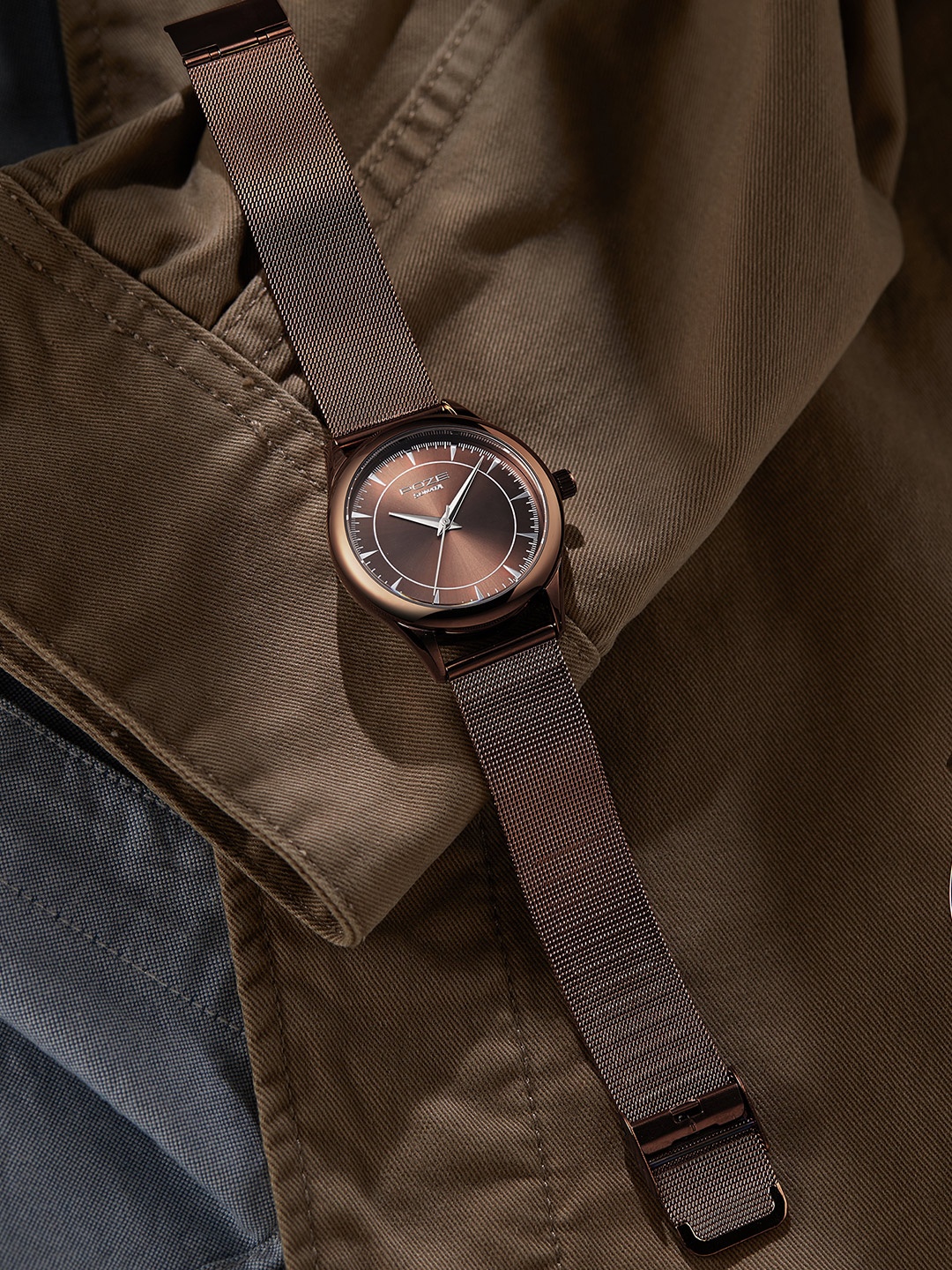 

Sonata Poze Men Analogue Watch SP70020QM02W, Brown