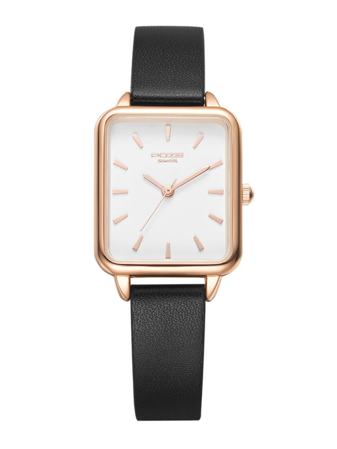 

Sonata Poze Women Leather Straps Analogue Watch SP80039WL01W, Rose gold