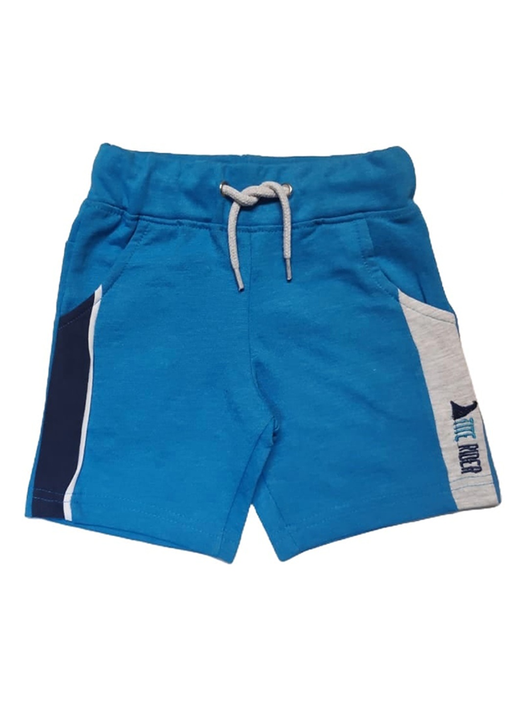

BAESD Boys Printed Cotton Shorts, Blue