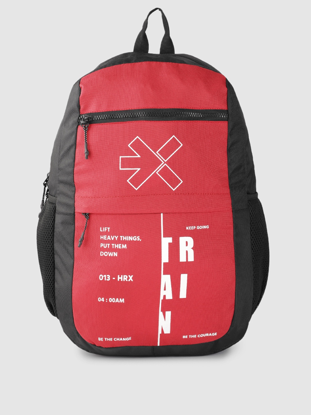 

HRX by Hrithik Roshan Unisex Brand Logo 15 Inch Laptop Backpack, Red