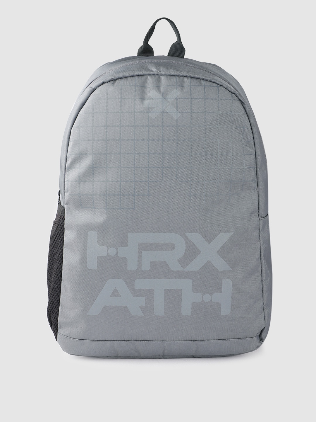 

HRX by Hrithik Roshan Unisex Brand Logo Printed Backpack - 15 inch, Grey