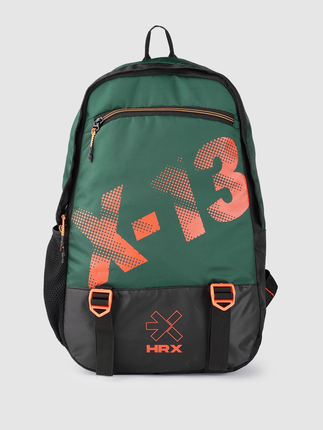 

HRX by Hrithik Roshan Unisex Typography Printed Backpack - 19.5 L, Green