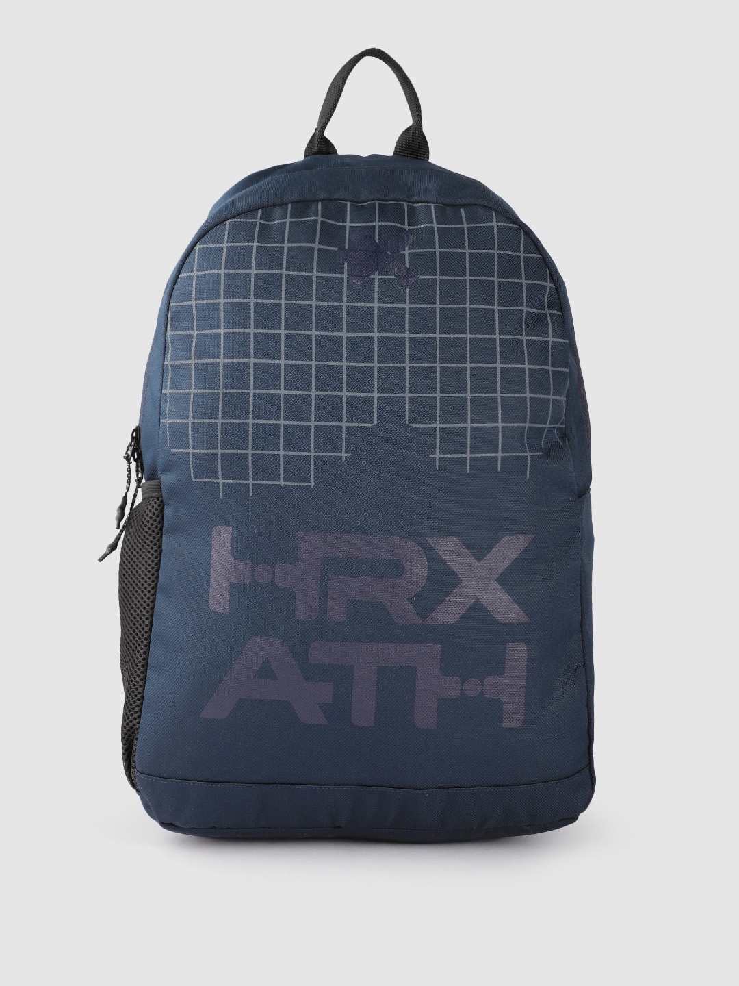 

HRX by Hrithik Roshan Unisex Brand Logo Printed Backpack - 15 inch, Navy blue