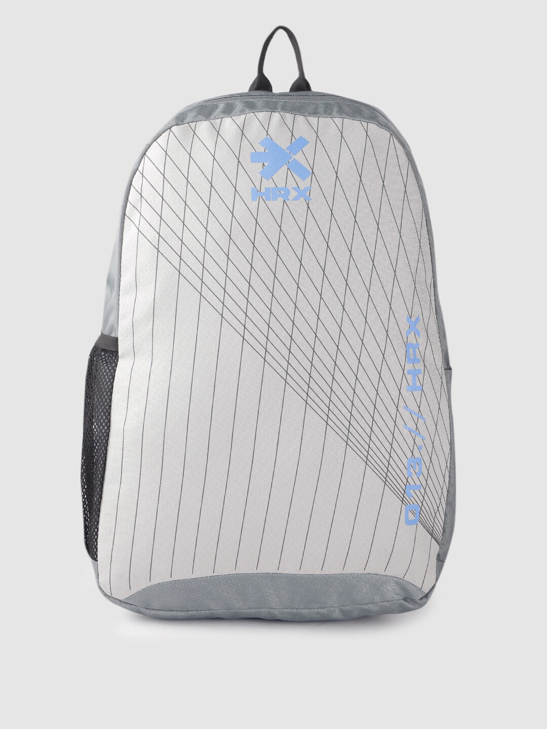 

HRX by Hrithik Roshan Unisex Brand Logo Printed Backpack, Grey