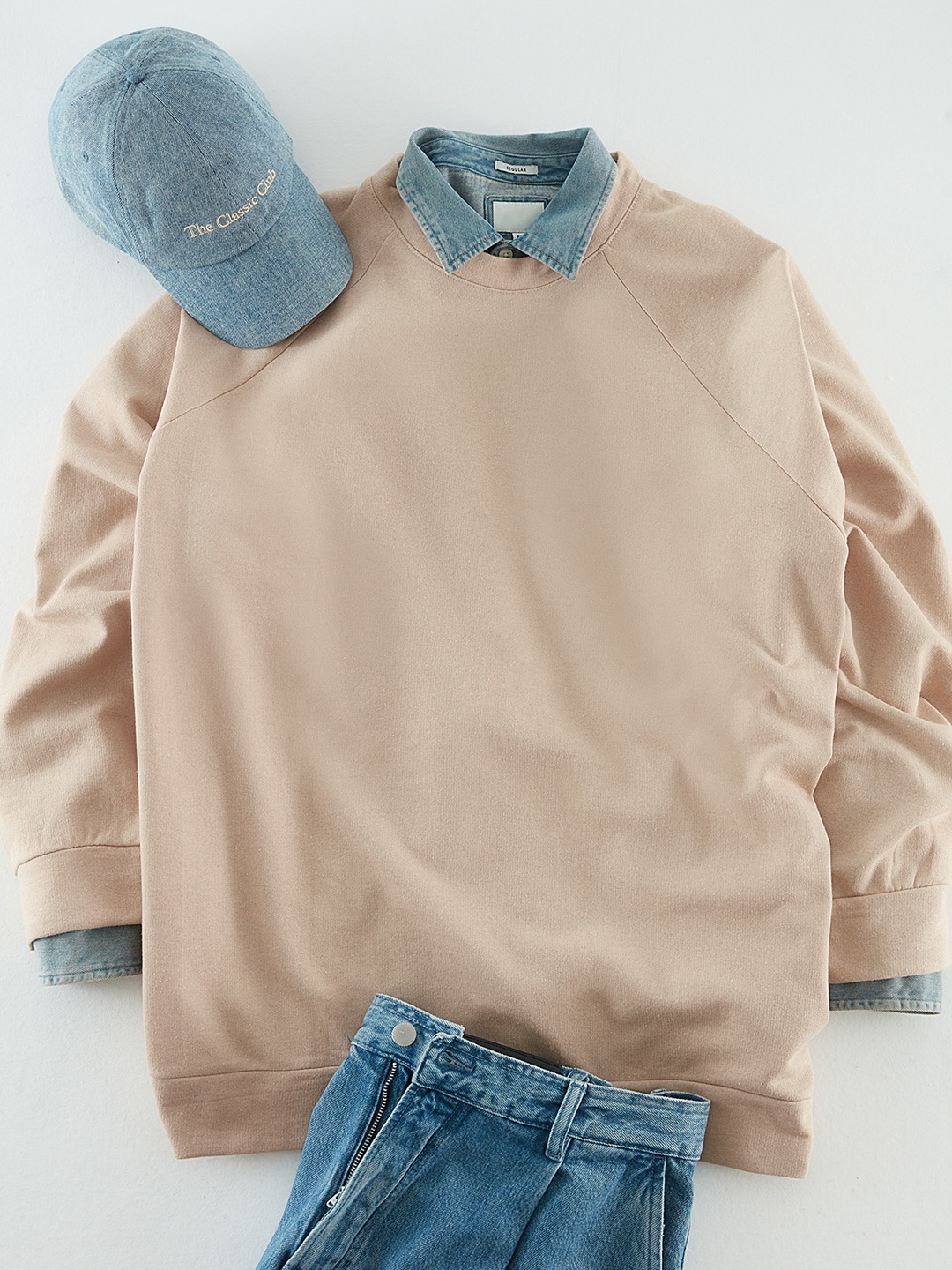 

Trendyol Round Neck Sweatshirt, Beige