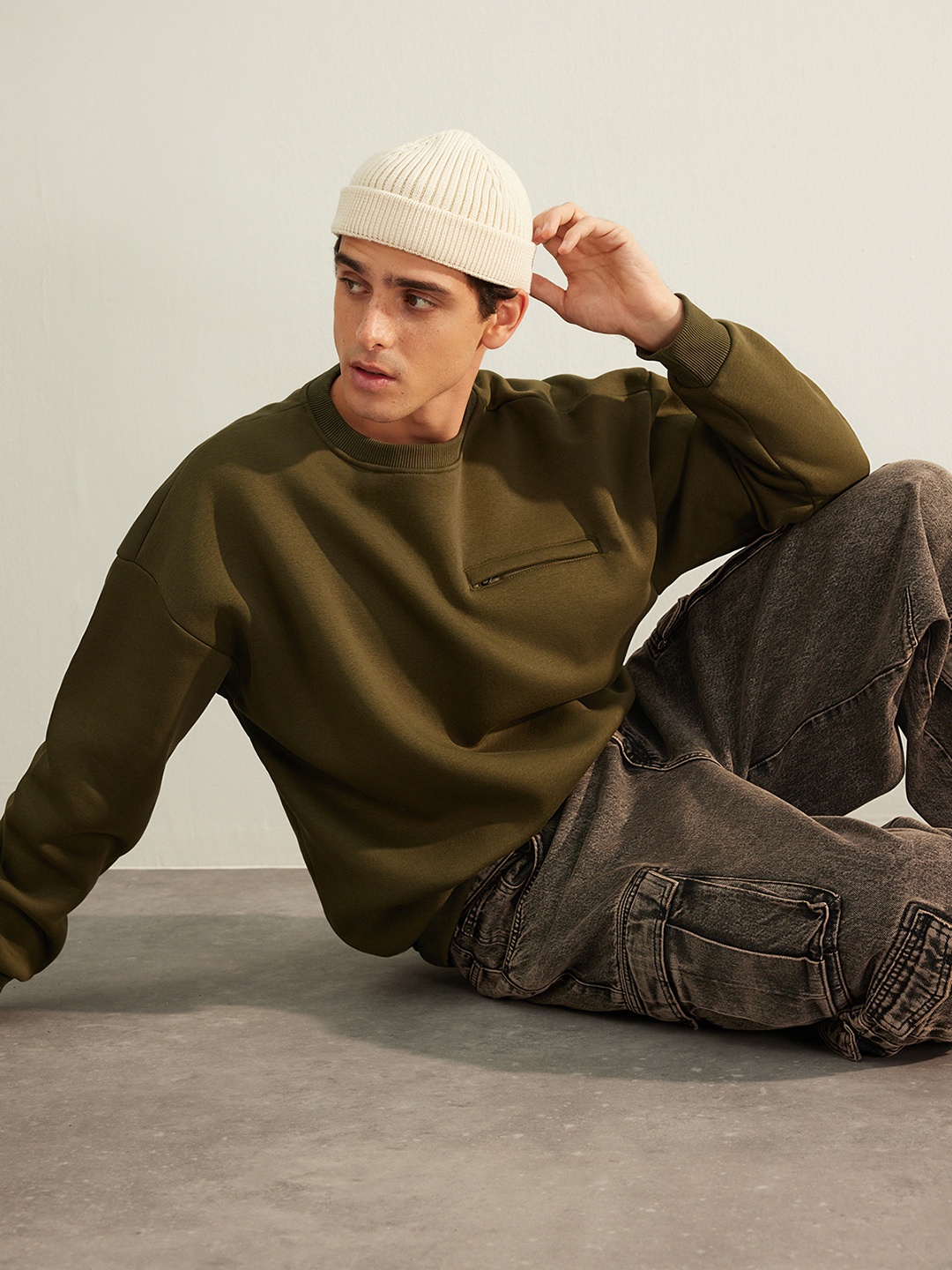 

Trendyol Long Sleeves Pullover, Khaki