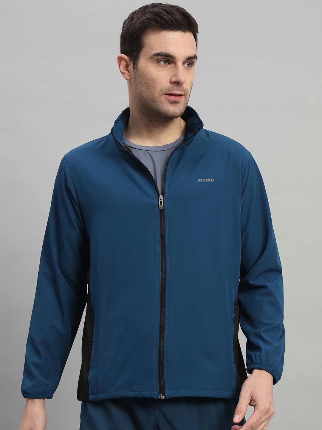 

FITINC Lightweight Training Or Gym Sporty Jacket, Blue