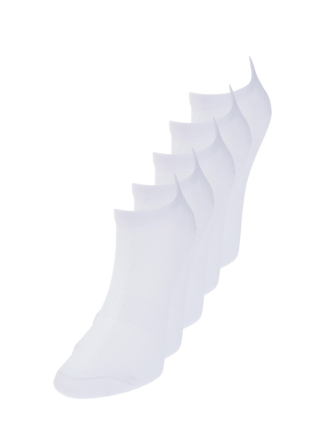 

Trendyol Women Pack Of 5 Ankle-Length Socks, White