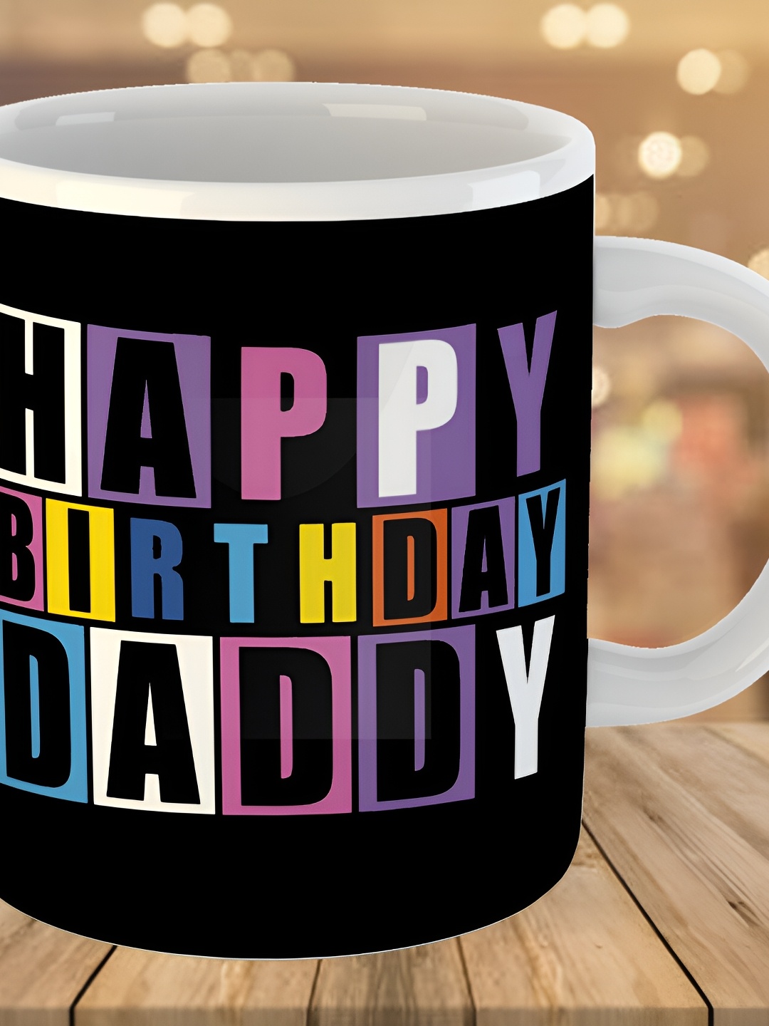 

Keviv Black & White Text or Slogans Printed Ceramic Glossy Mugs 325 ml