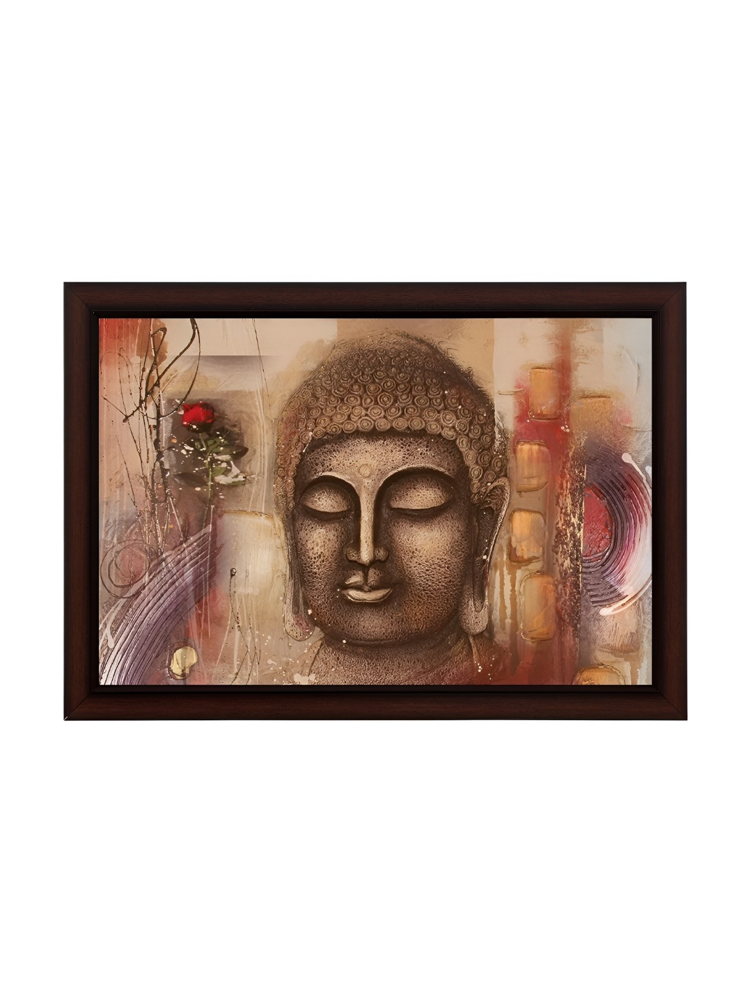 

masstone Brown & Beige Wooden Religious Wall Art