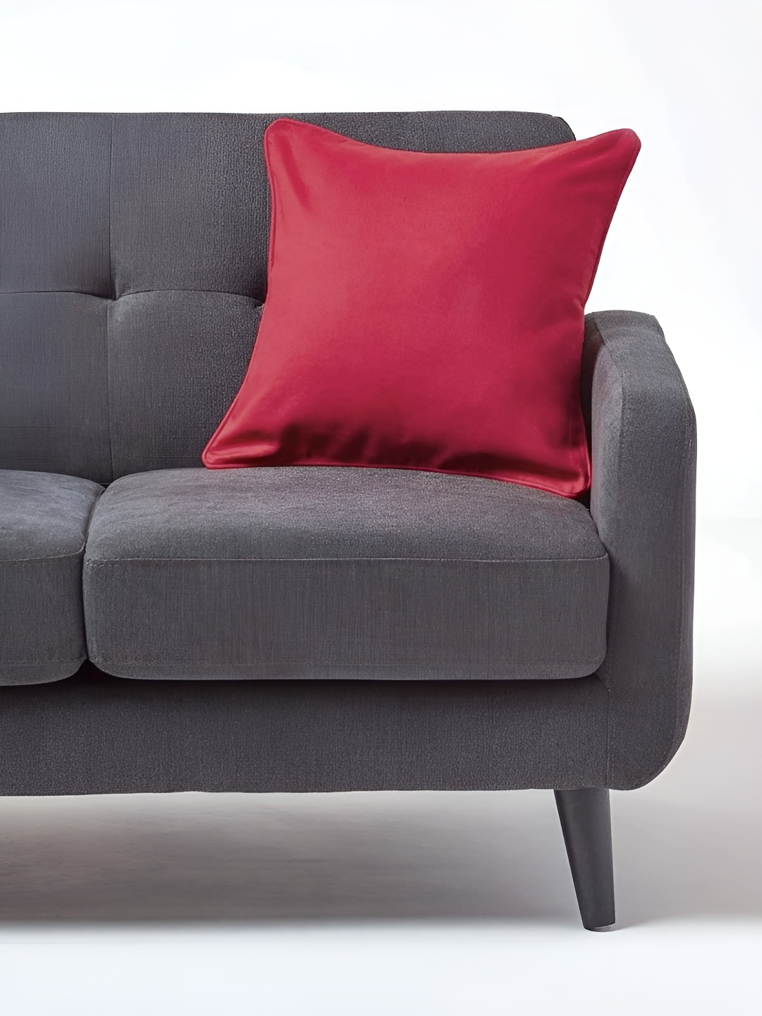 

Aurave Maroon Cotton Square Cushion Covers
