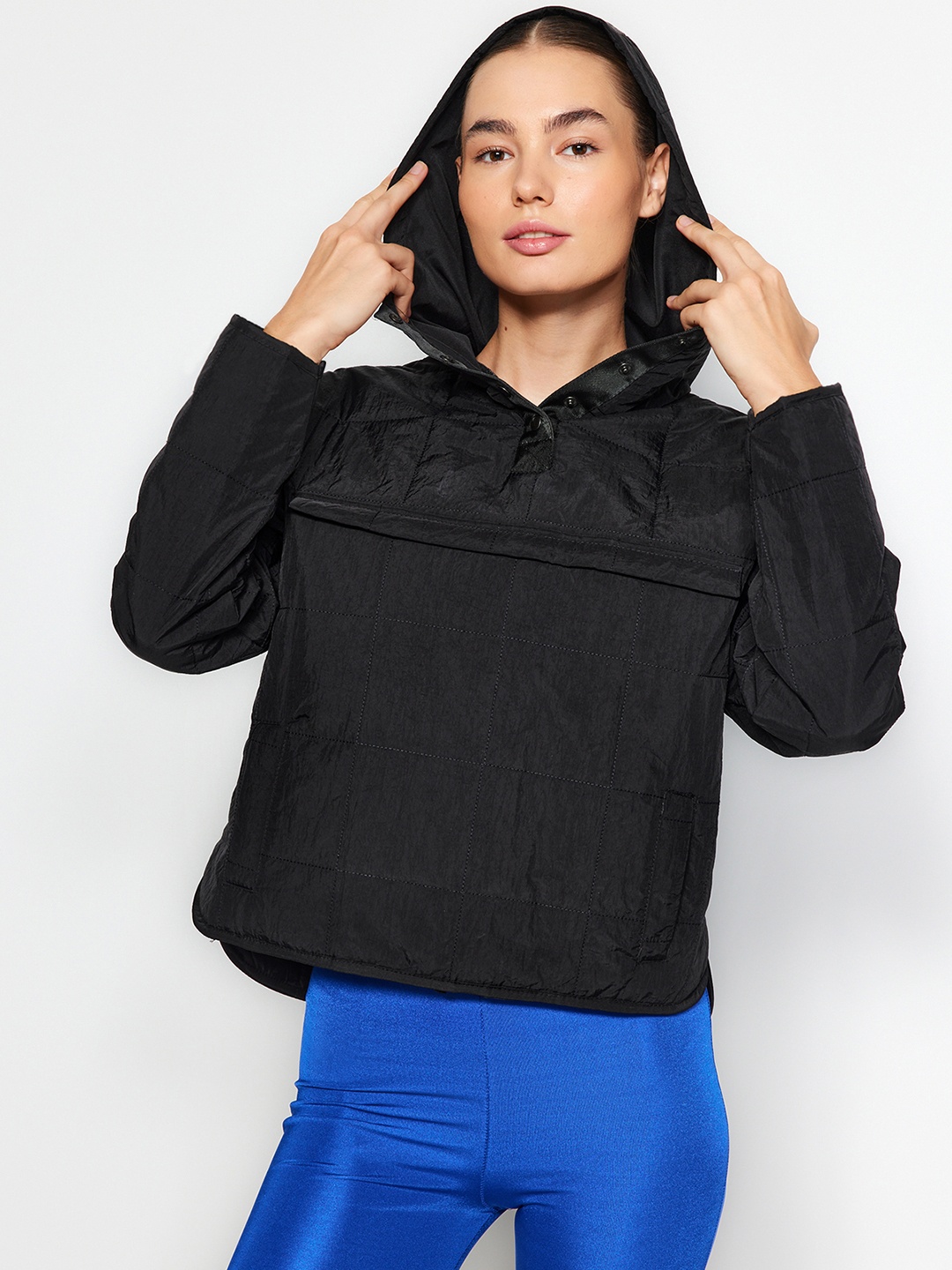 

Trendyol Hooded Long Sleeves Padded Jacket, Black