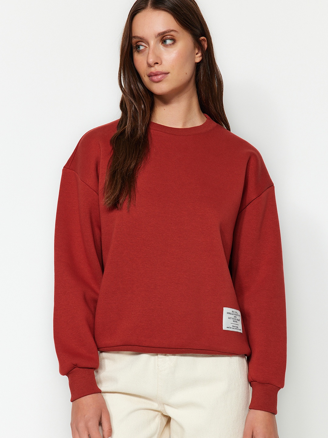 

Trendyol Long Sleeves Pullover, Red