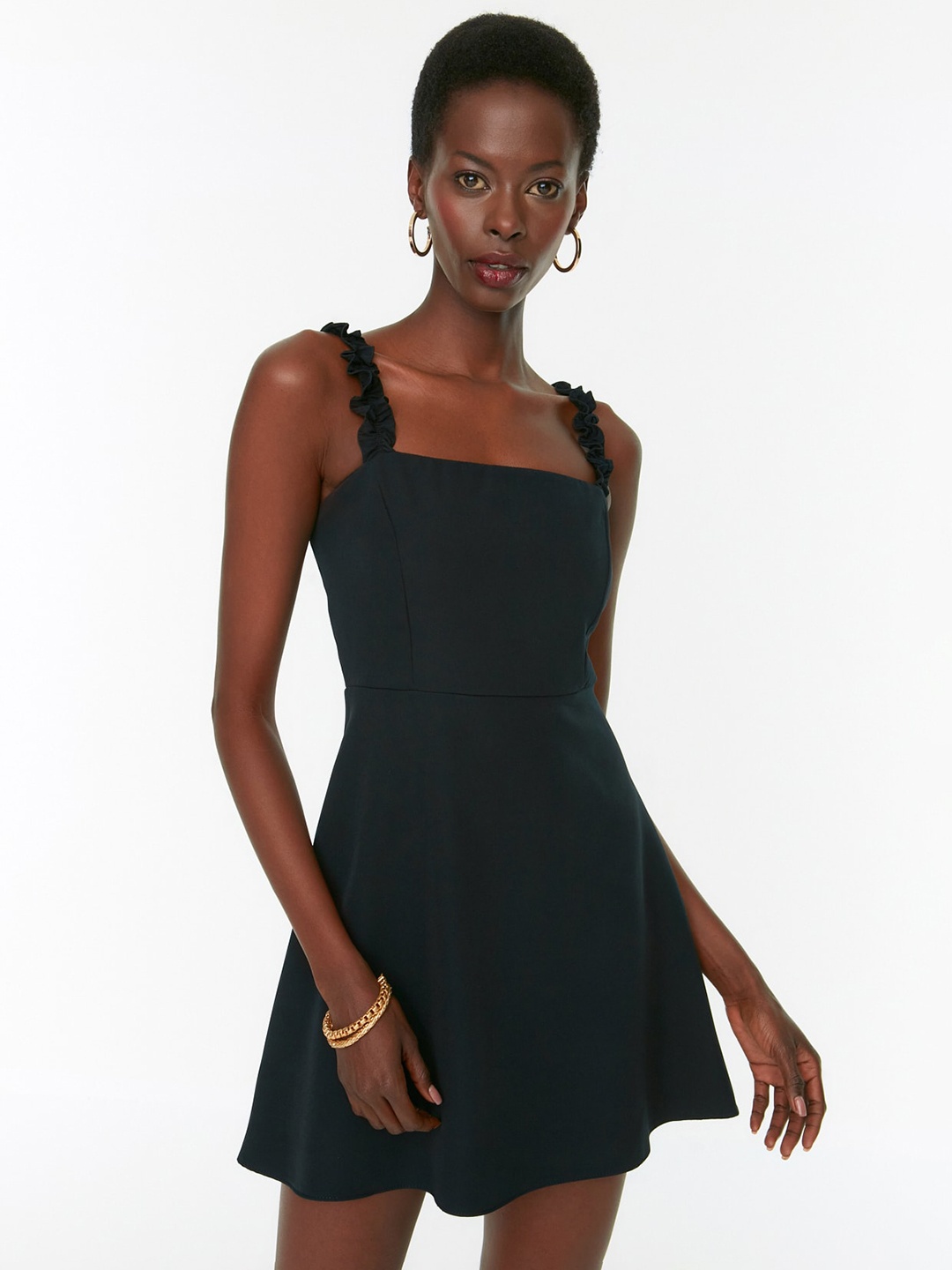 

Trendyol A-Line Mini Dress, Green