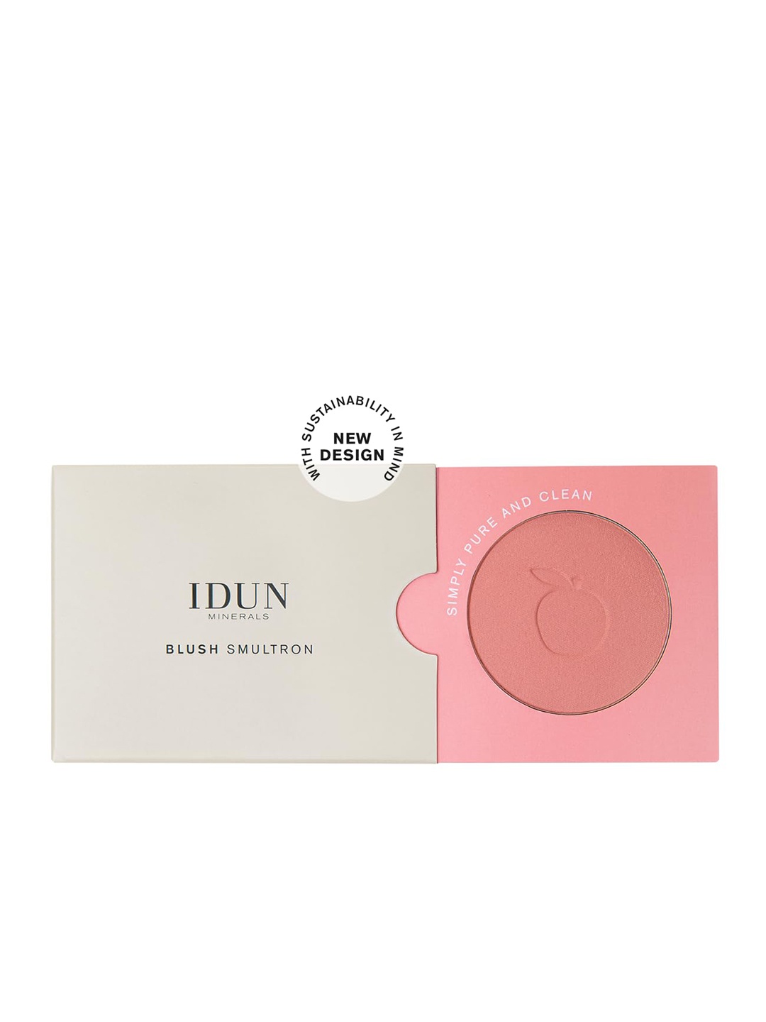 

Idun Minerals Cheek Blush Powder - 5g - Smultron, Pink