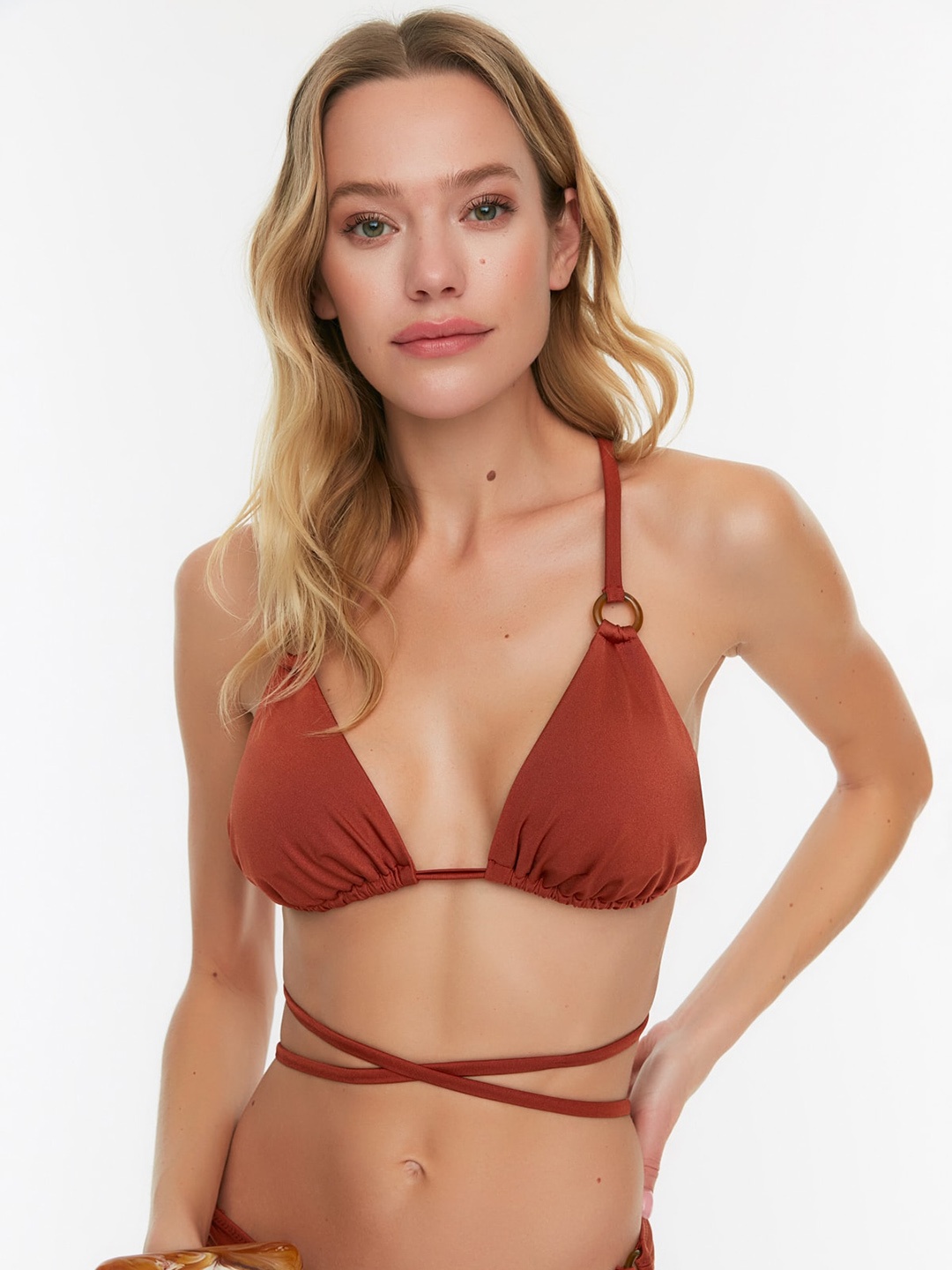 

Trendyol Full Coverage Underwired Lightly Padded Bra, Brown