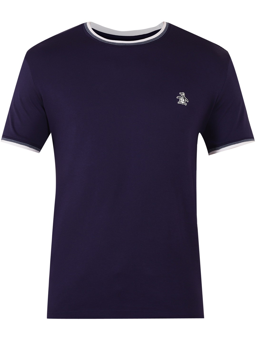 

Original Penguin High Neck Short Sleeves Cotton T-shirt, Blue