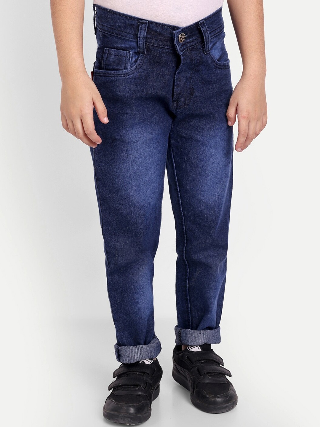 

BAESD Boys Slim Fit Clean Look Stretchable Jeans, Blue