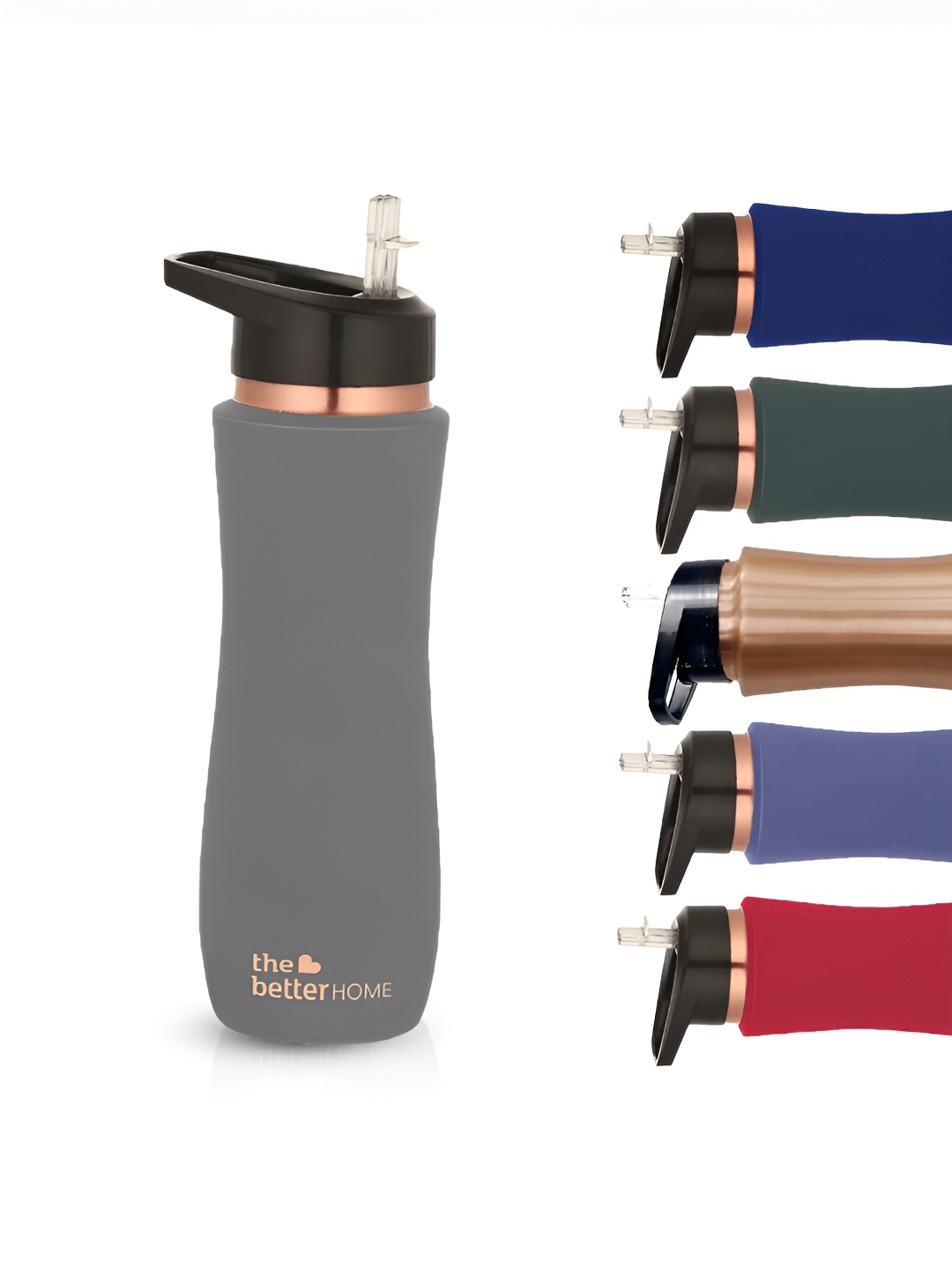 

The Better Home Grey & Black Copper Water Bottle 700 ml