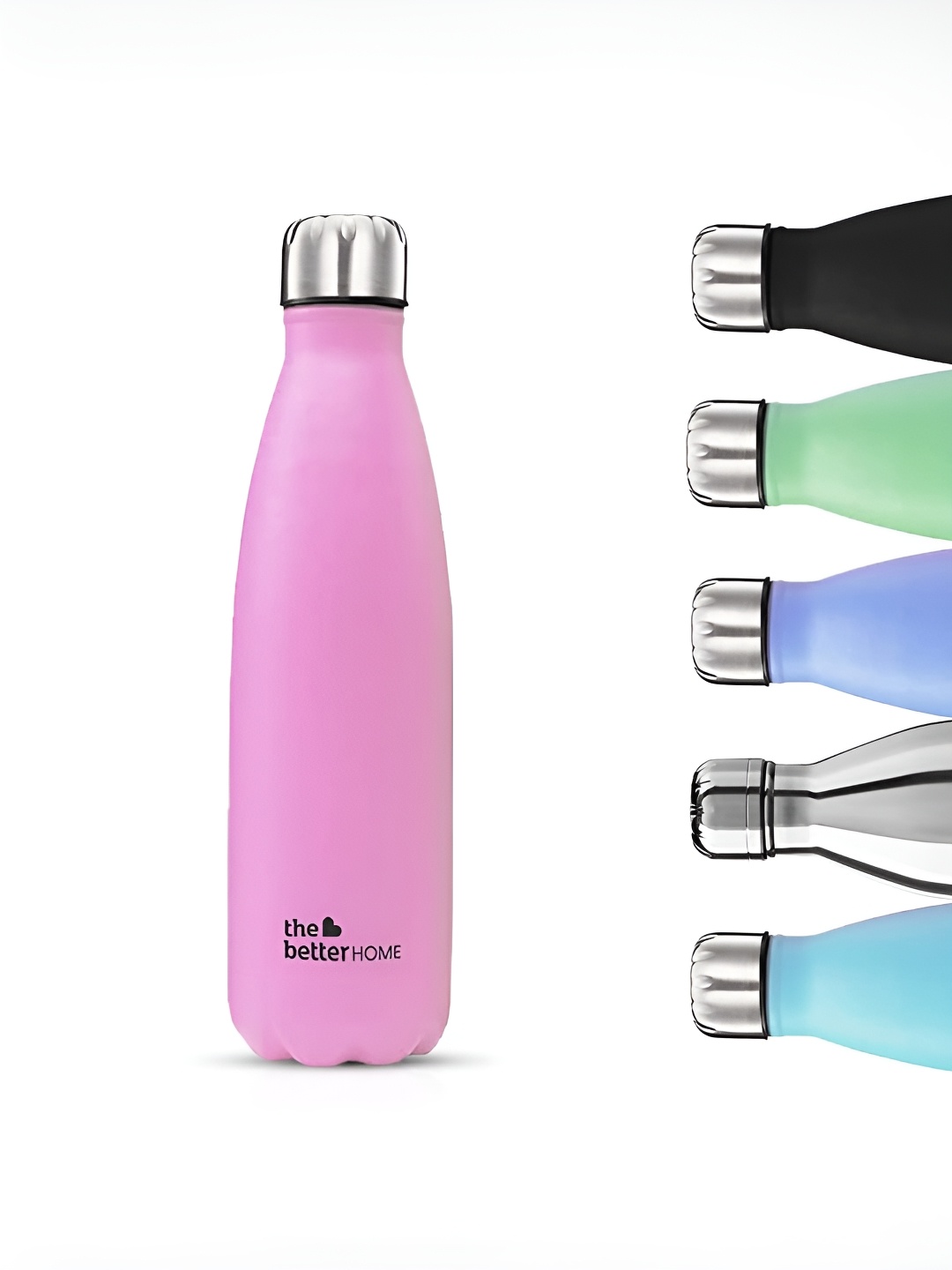 

The Better Home Pink Stainless Steel Water Bottle 1 Litre