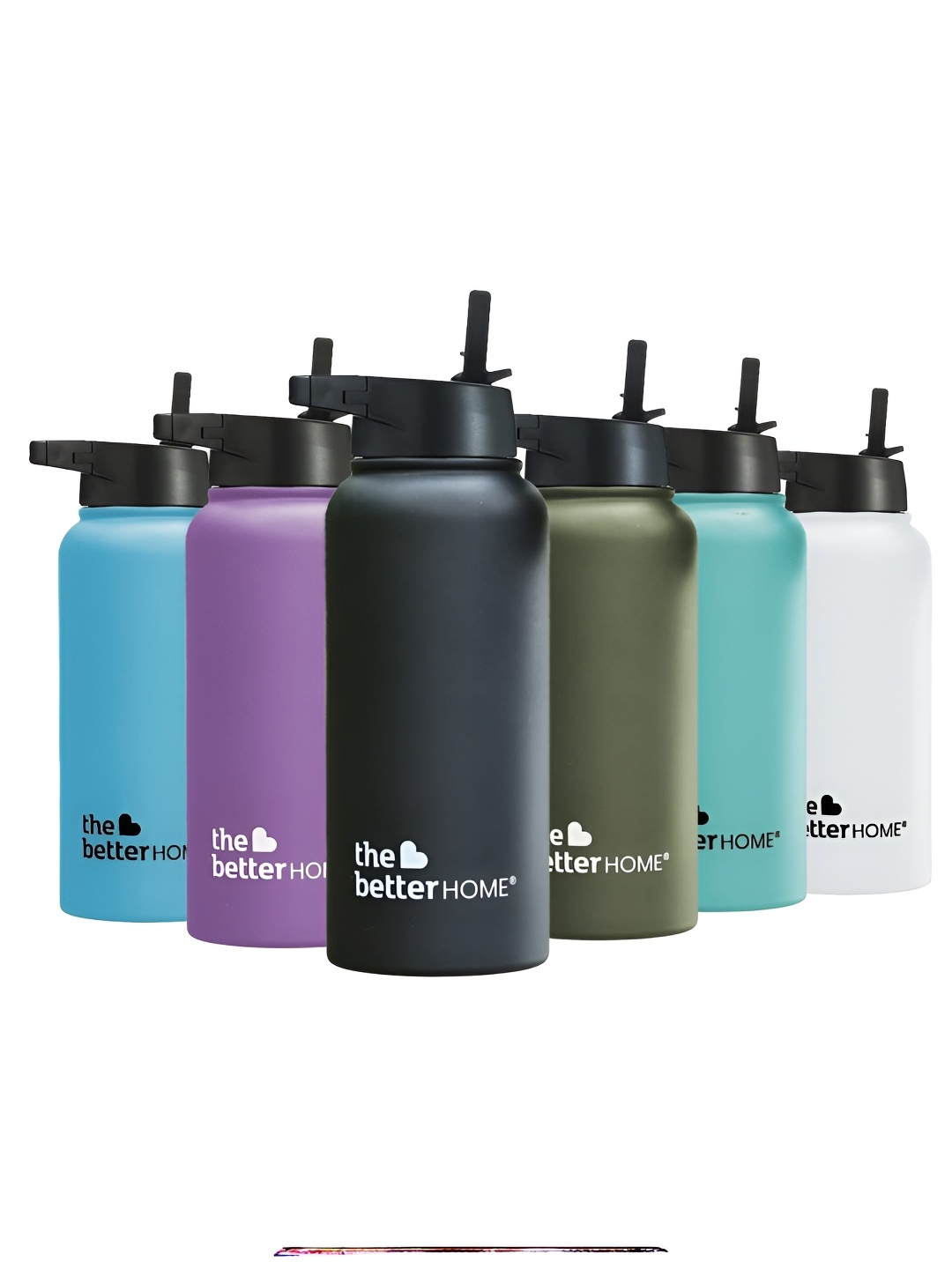

The Better Home Black Stainless Steel Water Bottle 1 Litre