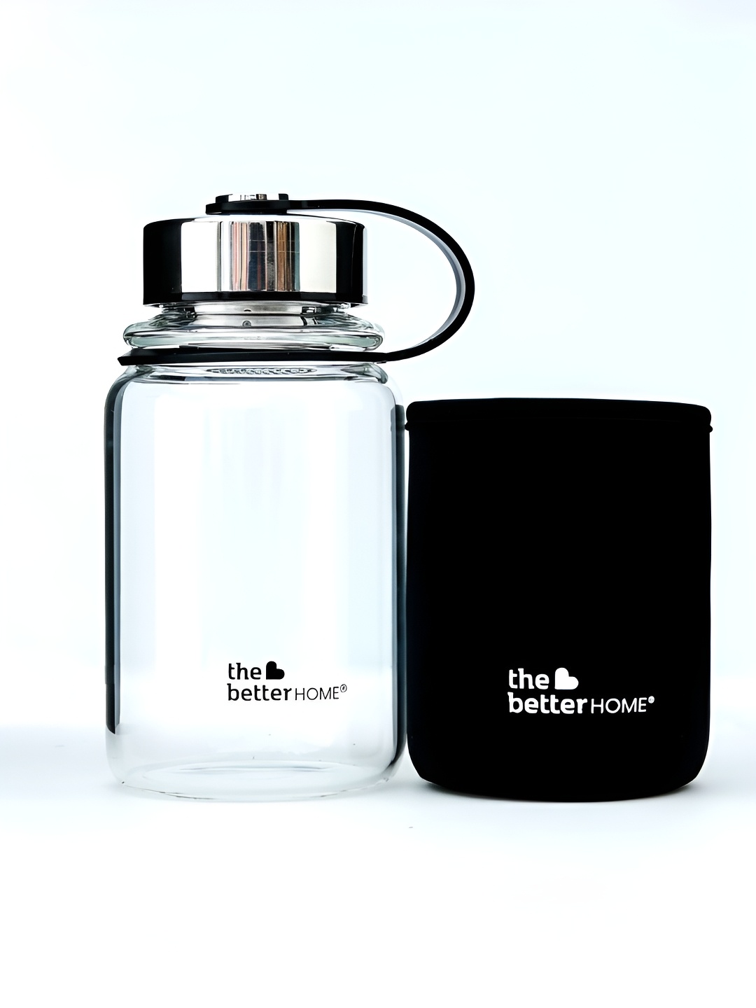 

The Better Home Black Glass Infuser Water Bottle 650ml