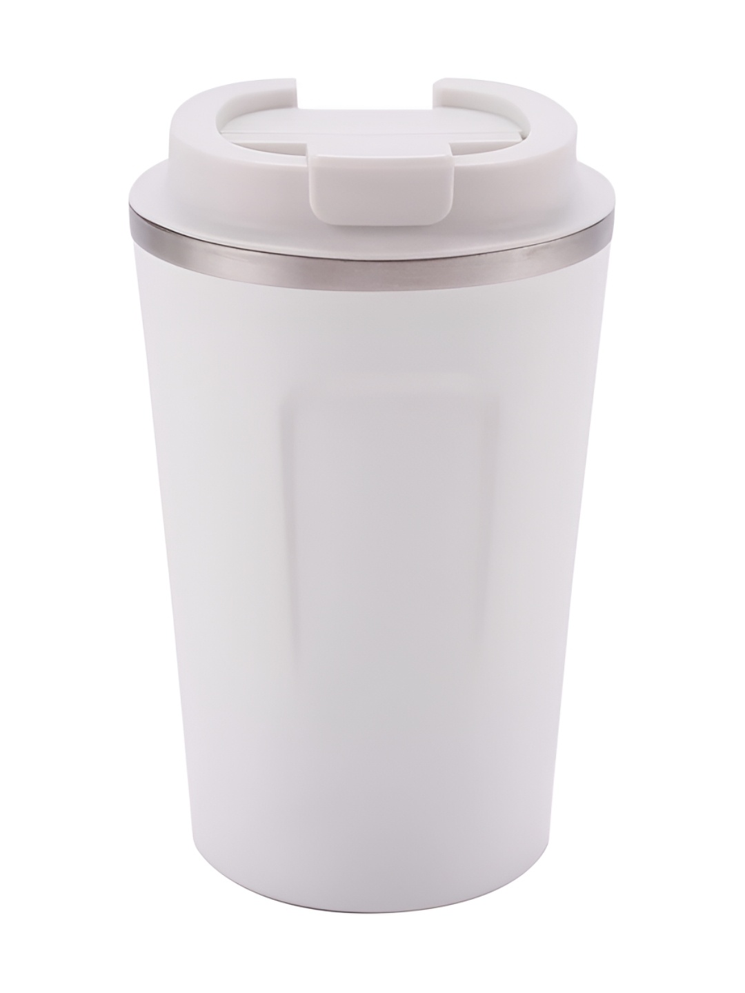 

USHA SHRIRAM White Stainless Steel Coffee Mug with Lid 510 ml