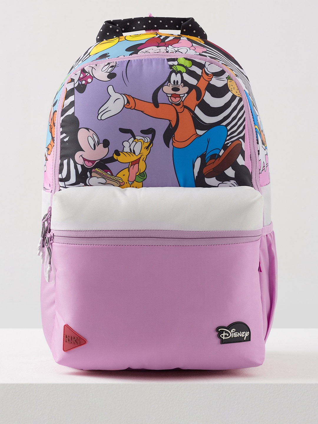 

Wildcraft Kids Mickey Mouse Printed Backpack, Lavender