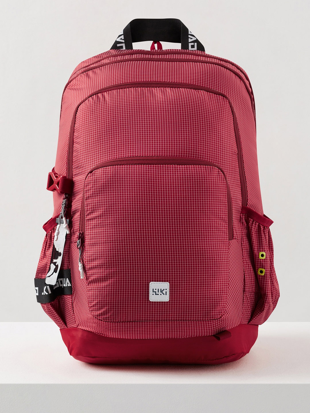 

Wildcraft Kids Geometric Printed Backpack 40.0L, Red