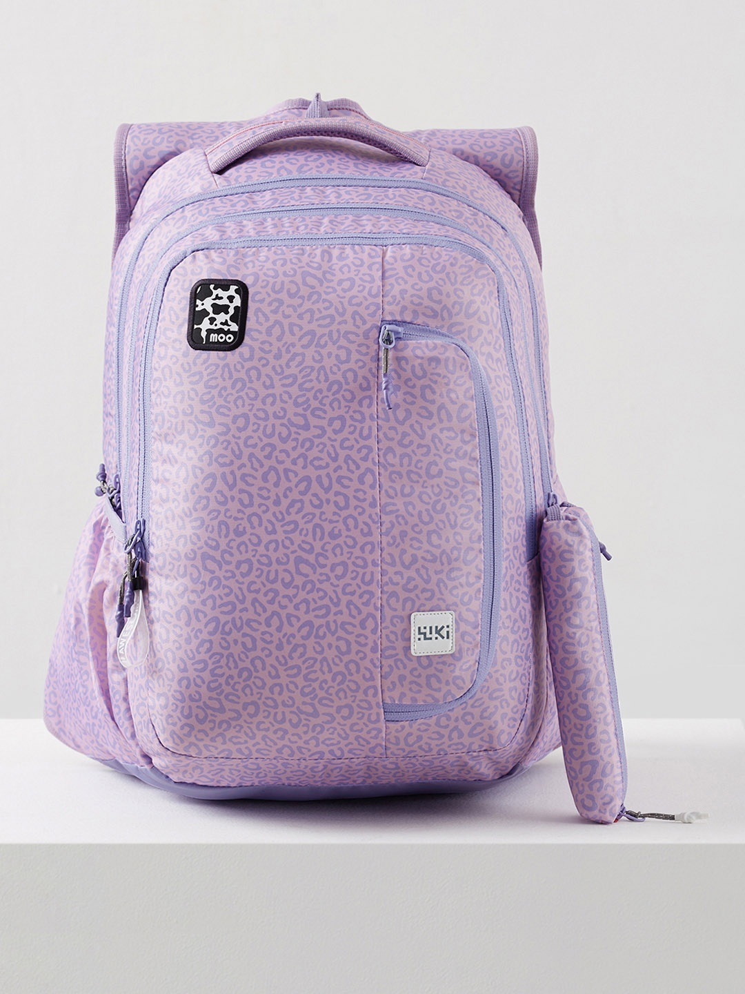 

Wildcraft Kids Animal Printed ClimaCool Ergonomic Backpack, Purple