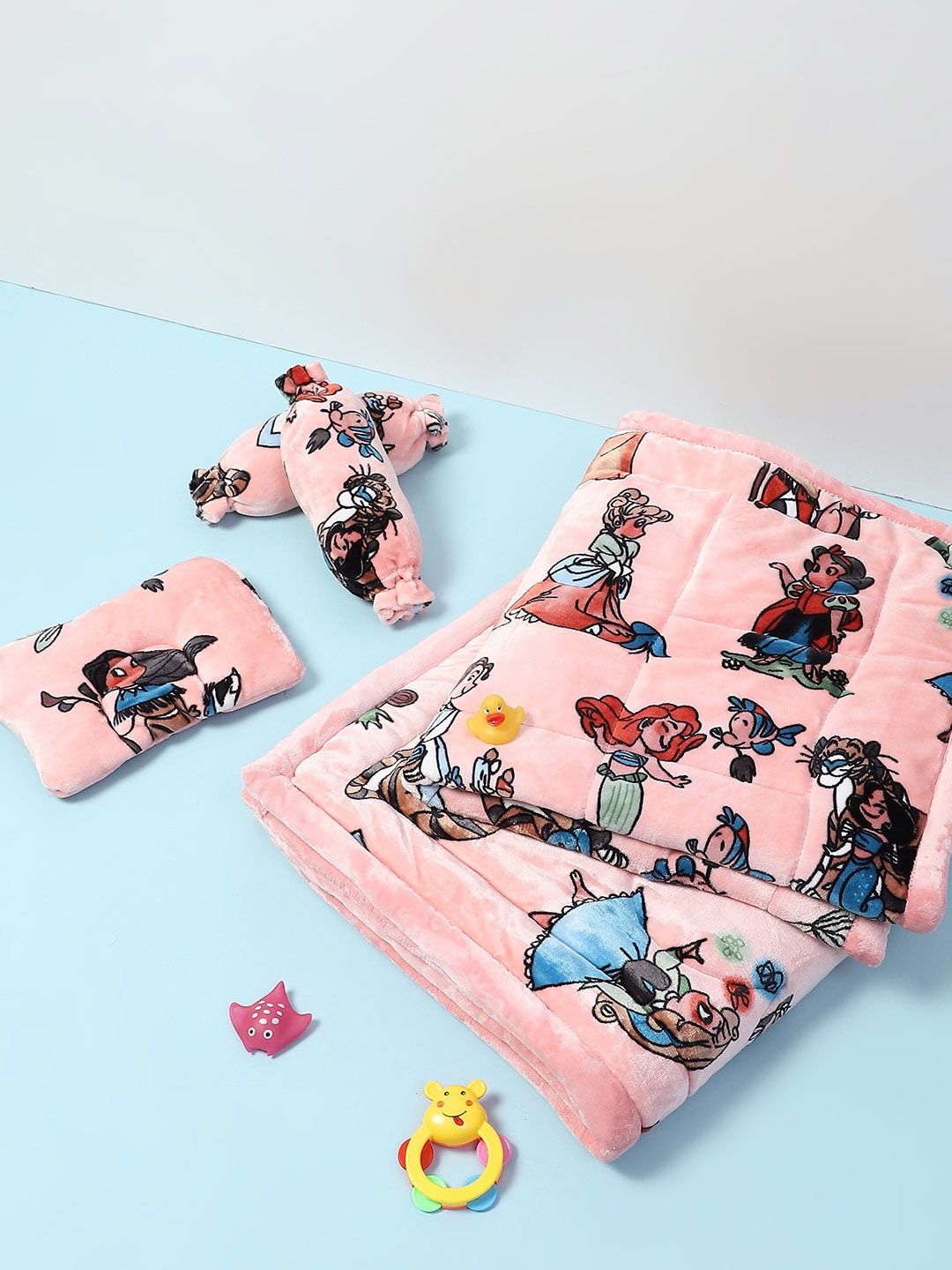 

Monte Carlo Infants Printed Baby Bed Set, Pink