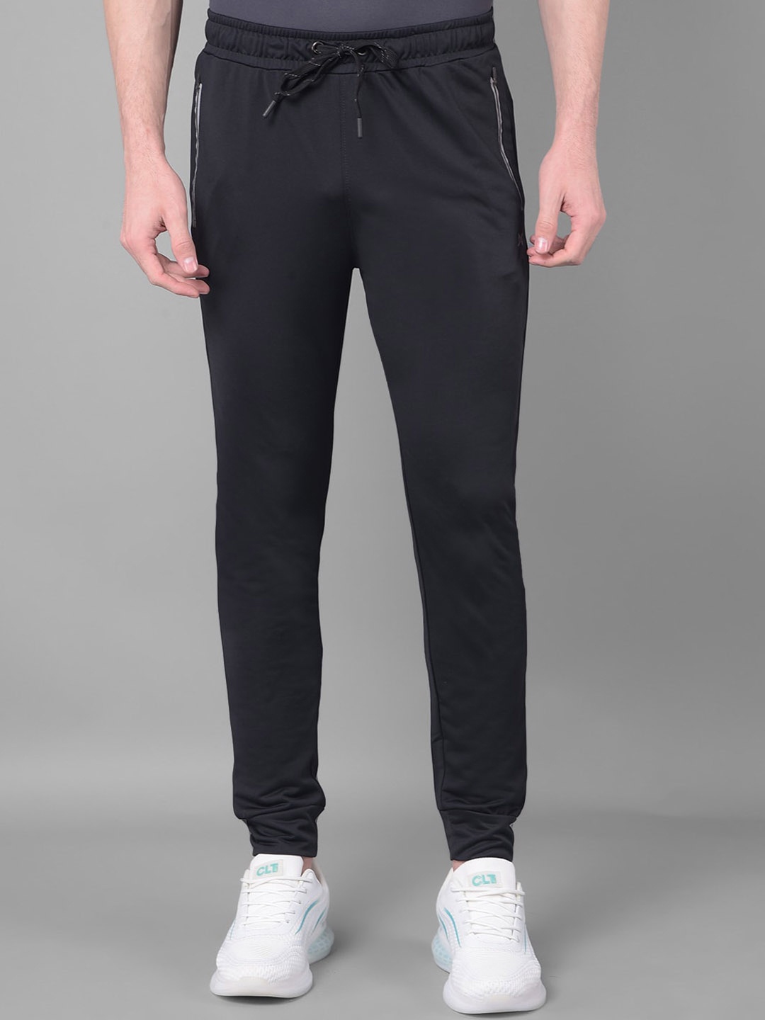 

Force NXT Men Mid-Rise Anti Viral Anti Odour Cool Sports Jogger, Black