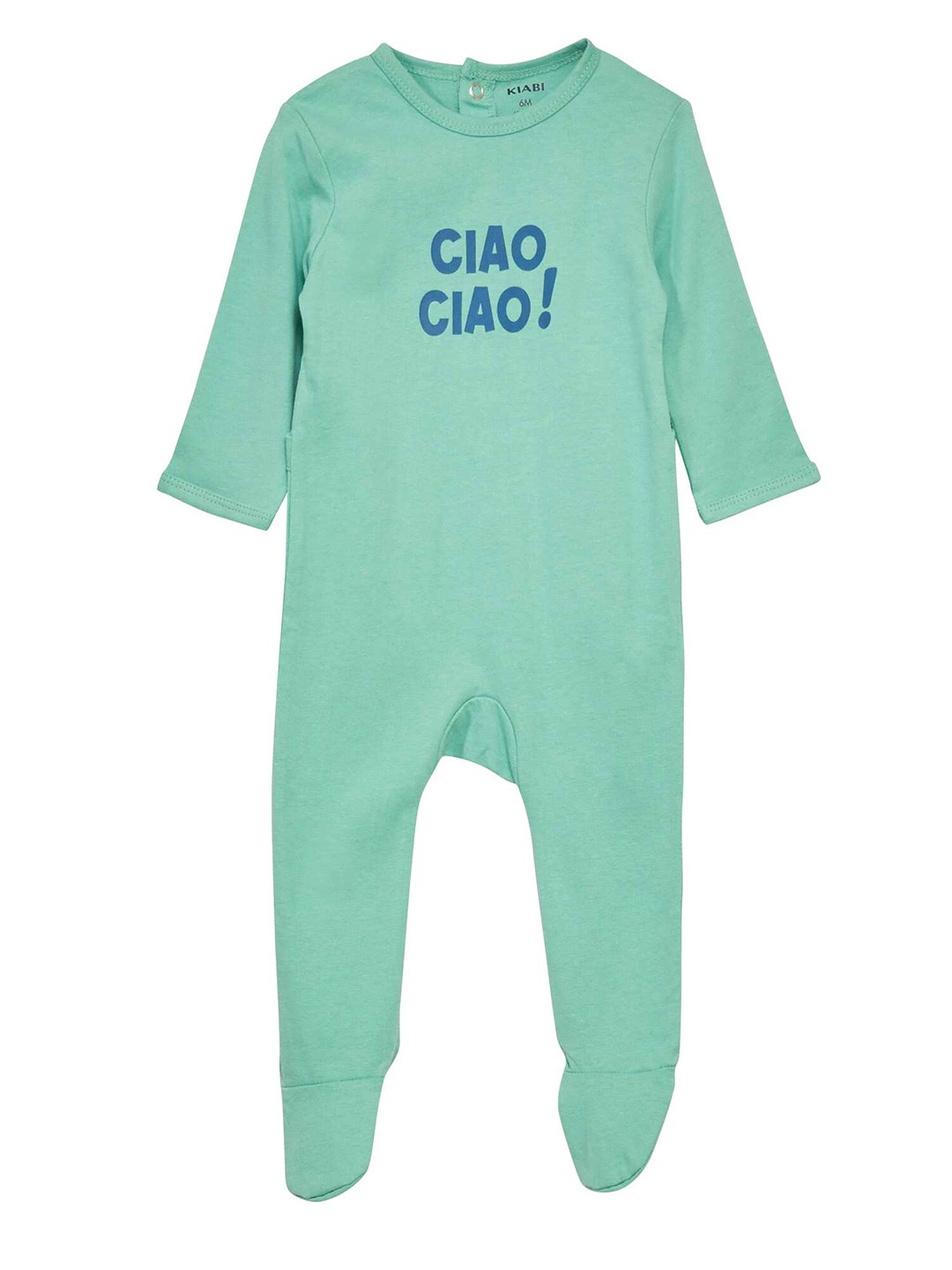 

KIABI Printed Cotton Sleepsuit, Green
