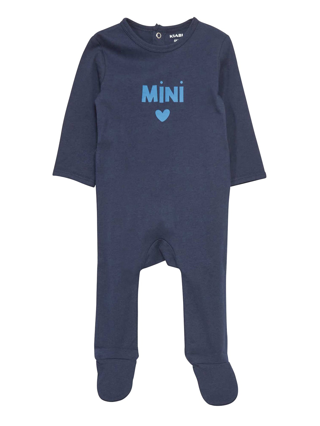 

KIABI Printed Cotton Sleepsuit, Blue