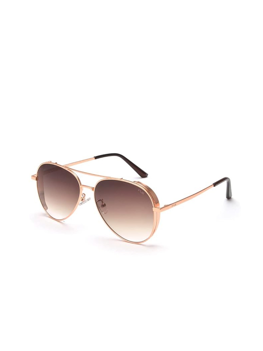 

irus Men Aviator Sunglasses With UV Protected Lens, Brown