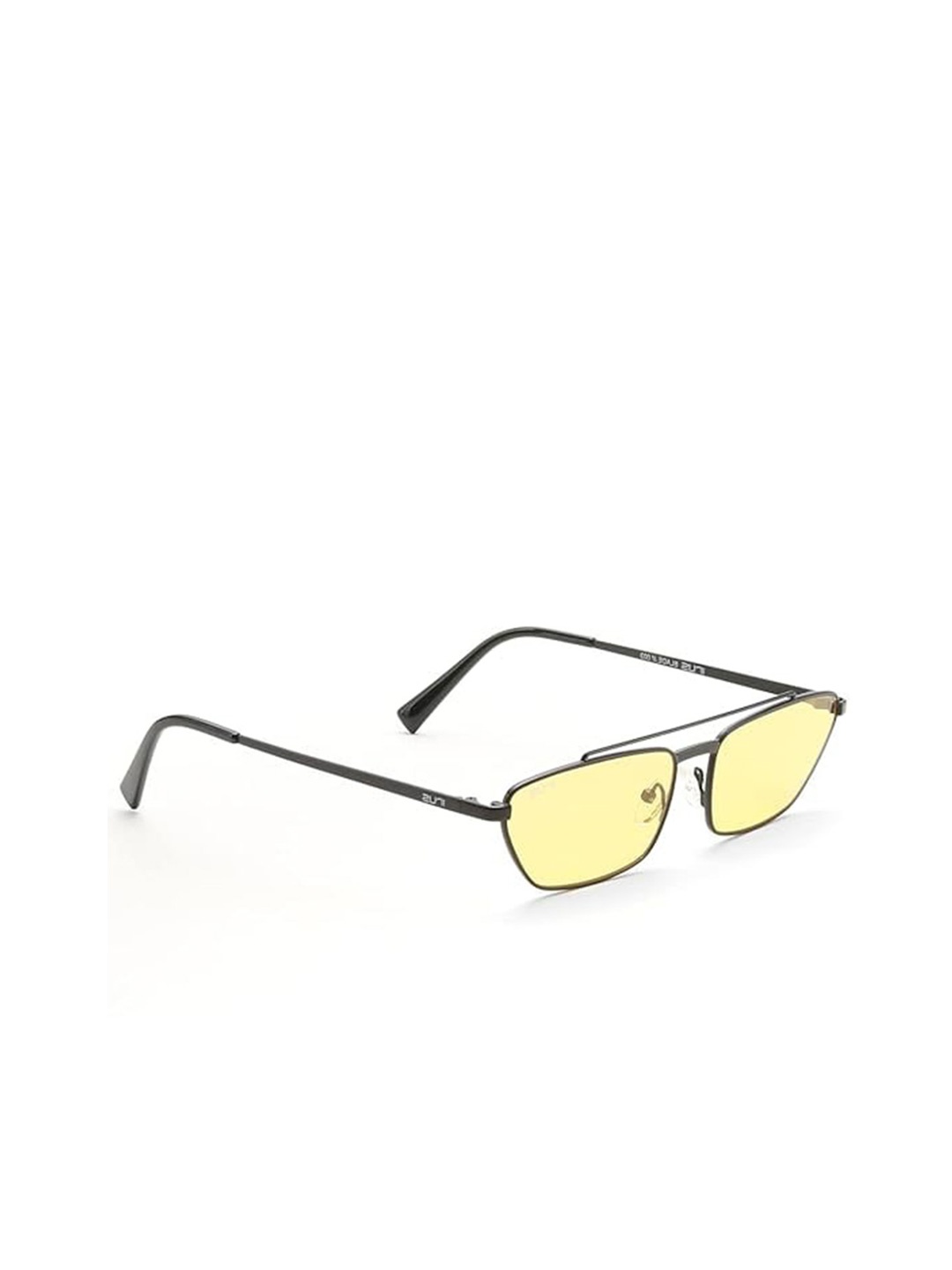 

irus Unisex Rectangle Sunglasses With UV Protected Lens, Yellow