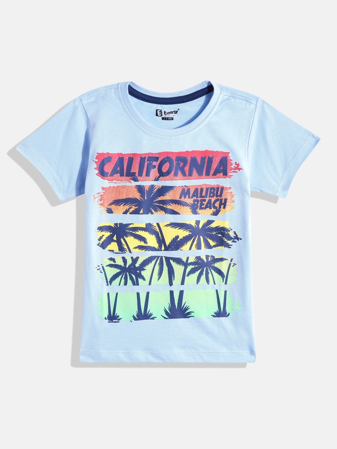 

Eteenz Boys Premium Cotton Graphic Printed T-shirt, Blue