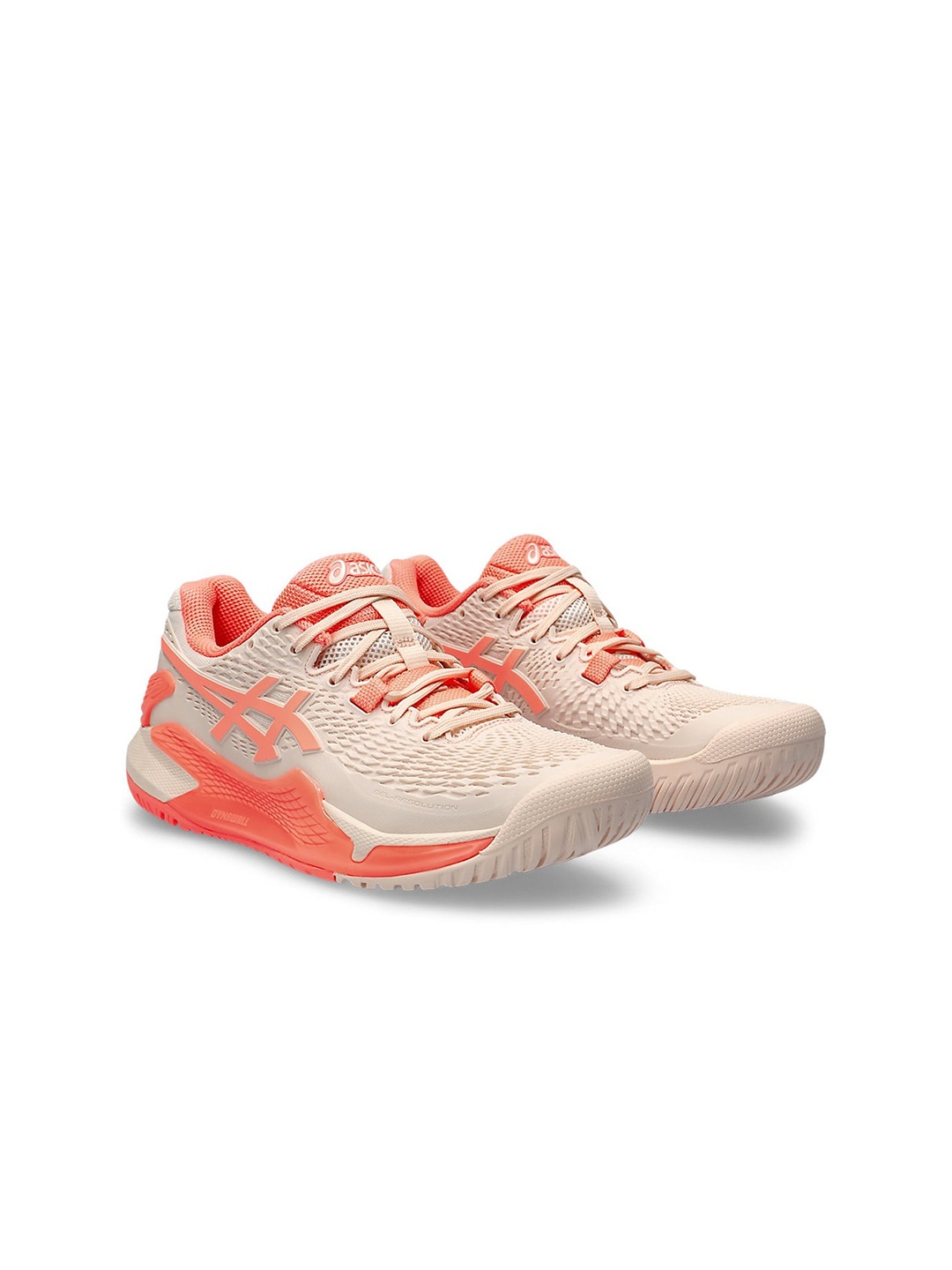 

ASICS Women GEL-Resolution 9 Tennis Shoes, Peach