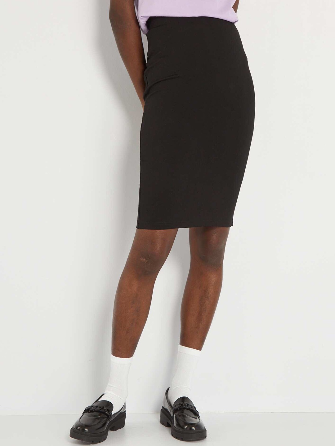 

KIABI Pencil Above Knee Skirt, Black