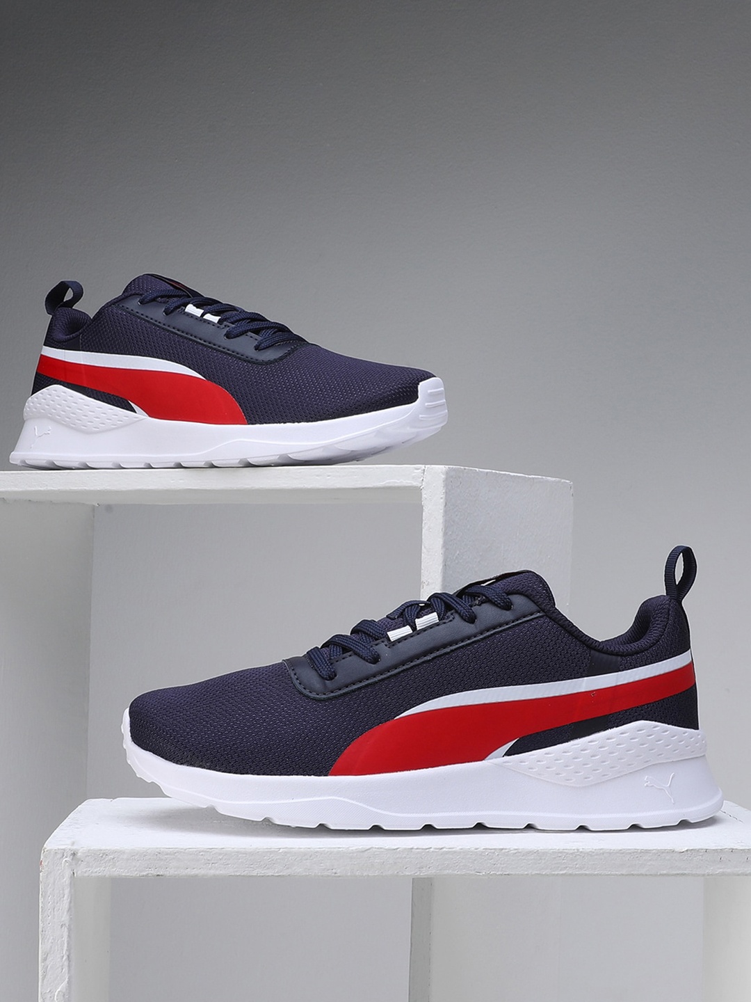 

Puma Kids Flexrate Youth Sneakers, Navy blue