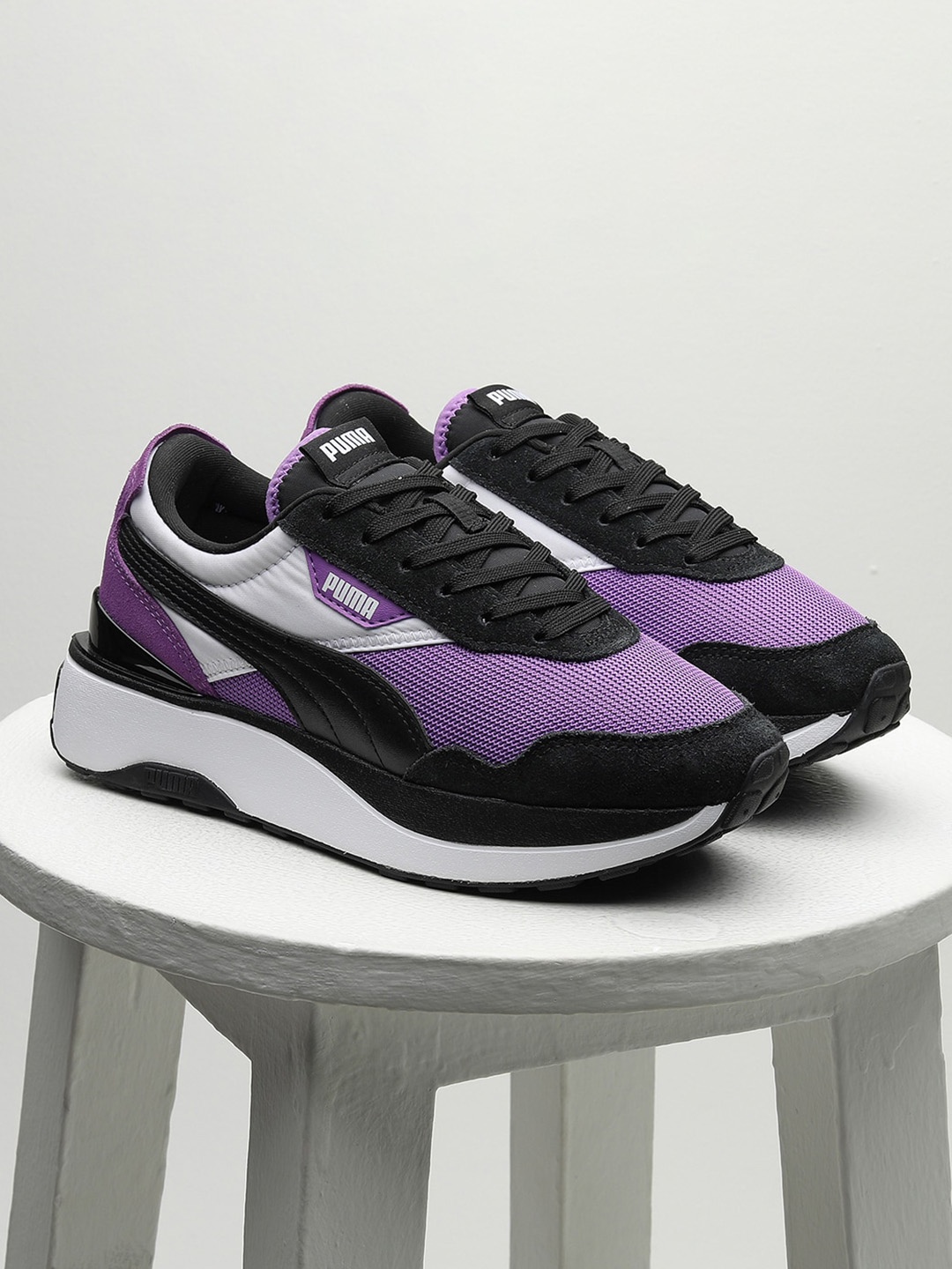 

Puma Women Cruise Rider Silk Road Sneakers, Black