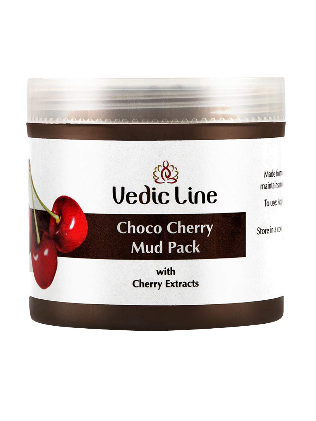 

Vedicline Choco Cherry Mud Pack For Dull Dry & Tired Skin - 100ml, White