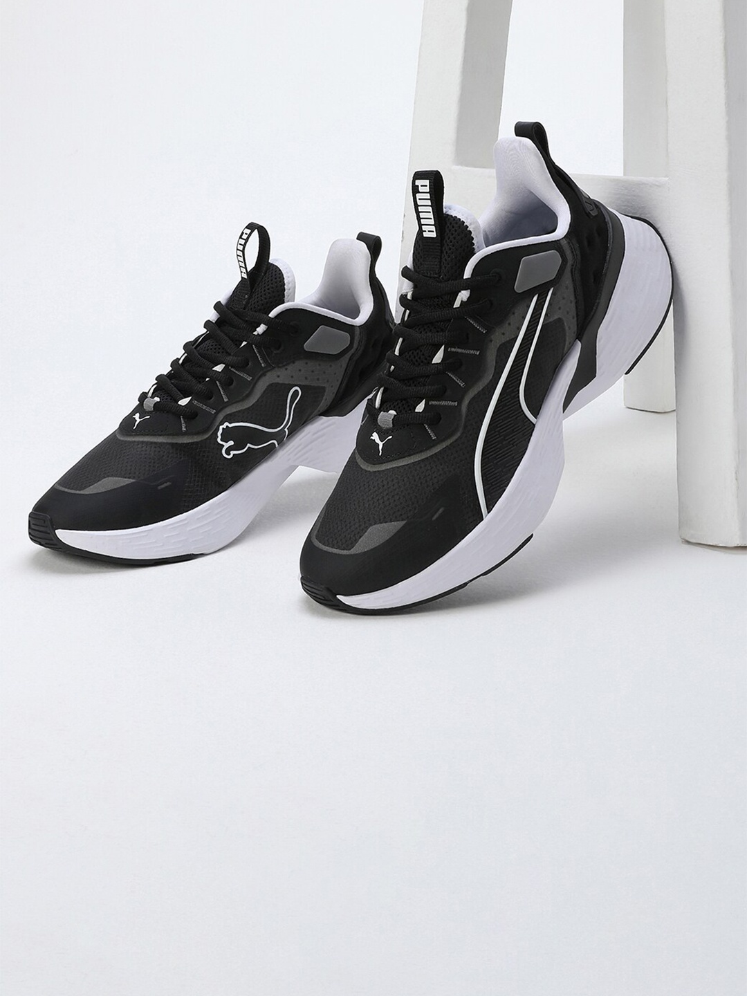

Puma Unisex Softride Sway Running Shoes, Black
