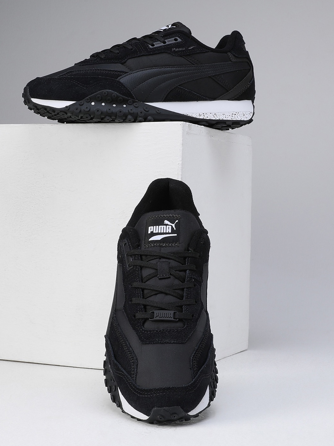

Puma Blktop Unisex Blktop Rider Sneakers, Black
